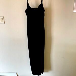 Black Body Con Long Dress